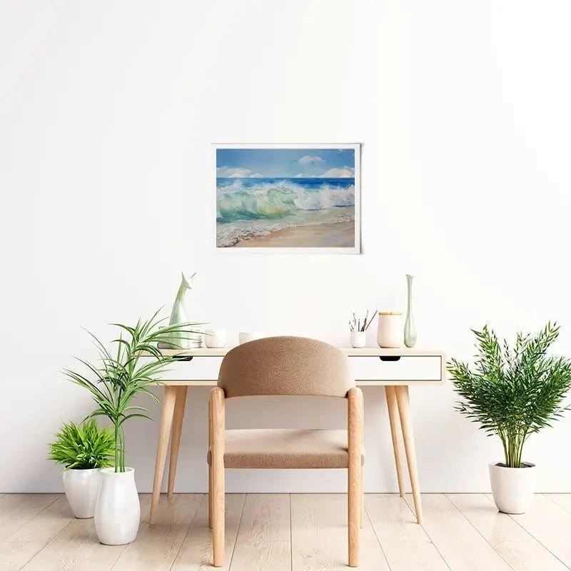 Crashing Waves Art Print Crashing Waves Art Print wall art product Eizza / Shutterstock
