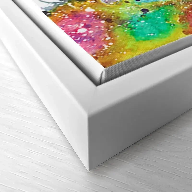 Crazy Giraffe Canvas Print Crazy Giraffe Canvas Print wall art product Jamie Taylor