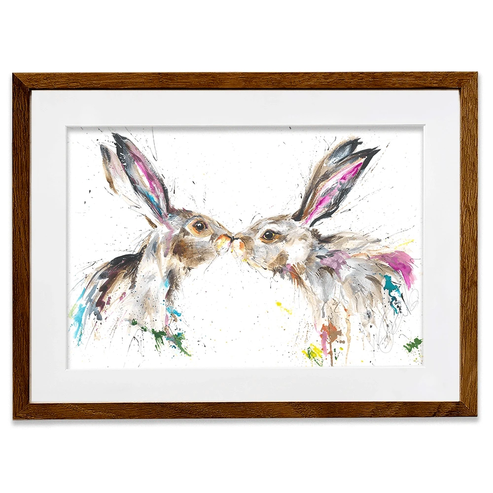 Crazy In Love Framed Art Print Crazy In Love Framed Art Print wall art product Nicola Jane Rowles