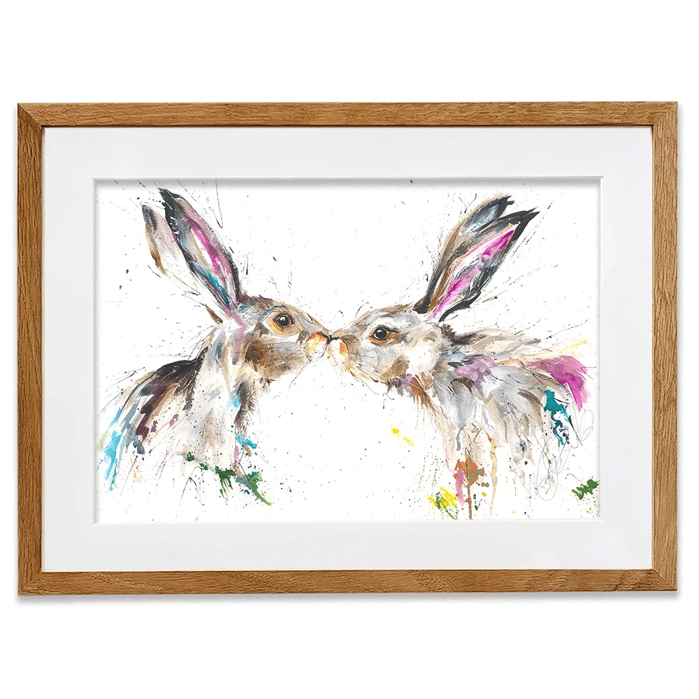 Crazy In Love Framed Art Print Crazy In Love Framed Art Print wall art product Nicola Jane Rowles