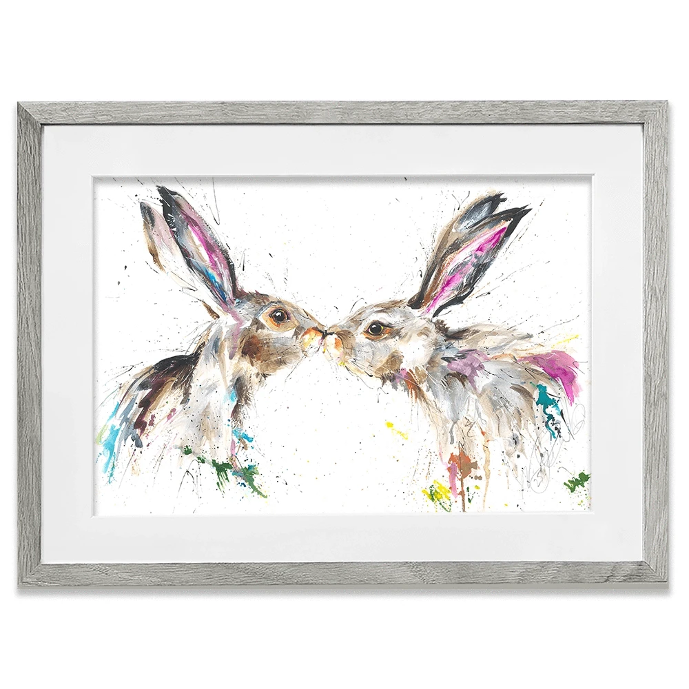 Crazy In Love Framed Art Print Crazy In Love Framed Art Print wall art product Nicola Jane Rowles