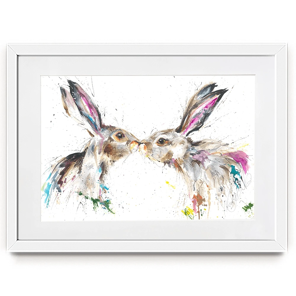 Crazy In Love Framed Art Print Crazy In Love Framed Art Print wall art product Nicola Jane Rowles