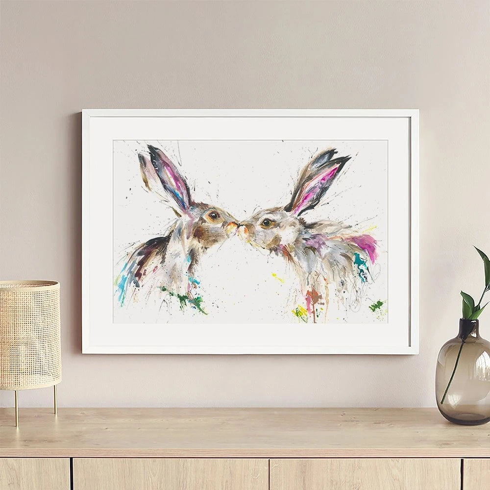 Crazy In Love Framed Art Print Crazy In Love Framed Art Print wall art product Nicola Jane Rowles