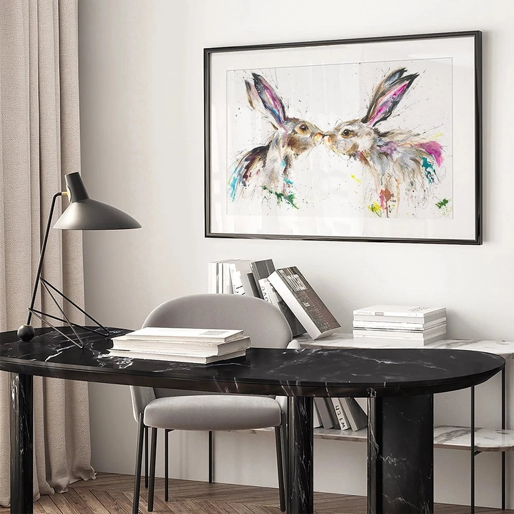 Crazy In Love Framed Art Print Crazy In Love Framed Art Print wall art product Nicola Jane Rowles