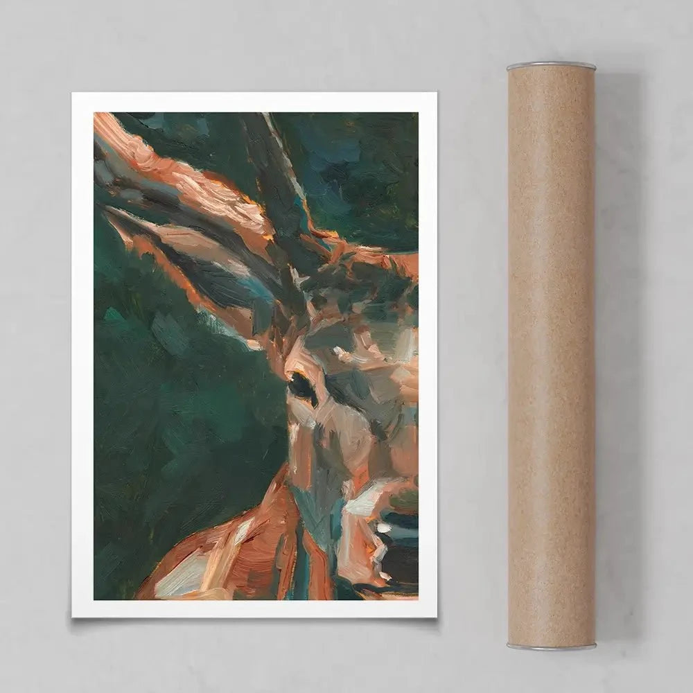 Cropped Western Study Art Print Cropped Western Study Art Print wall art product Ethan Harper