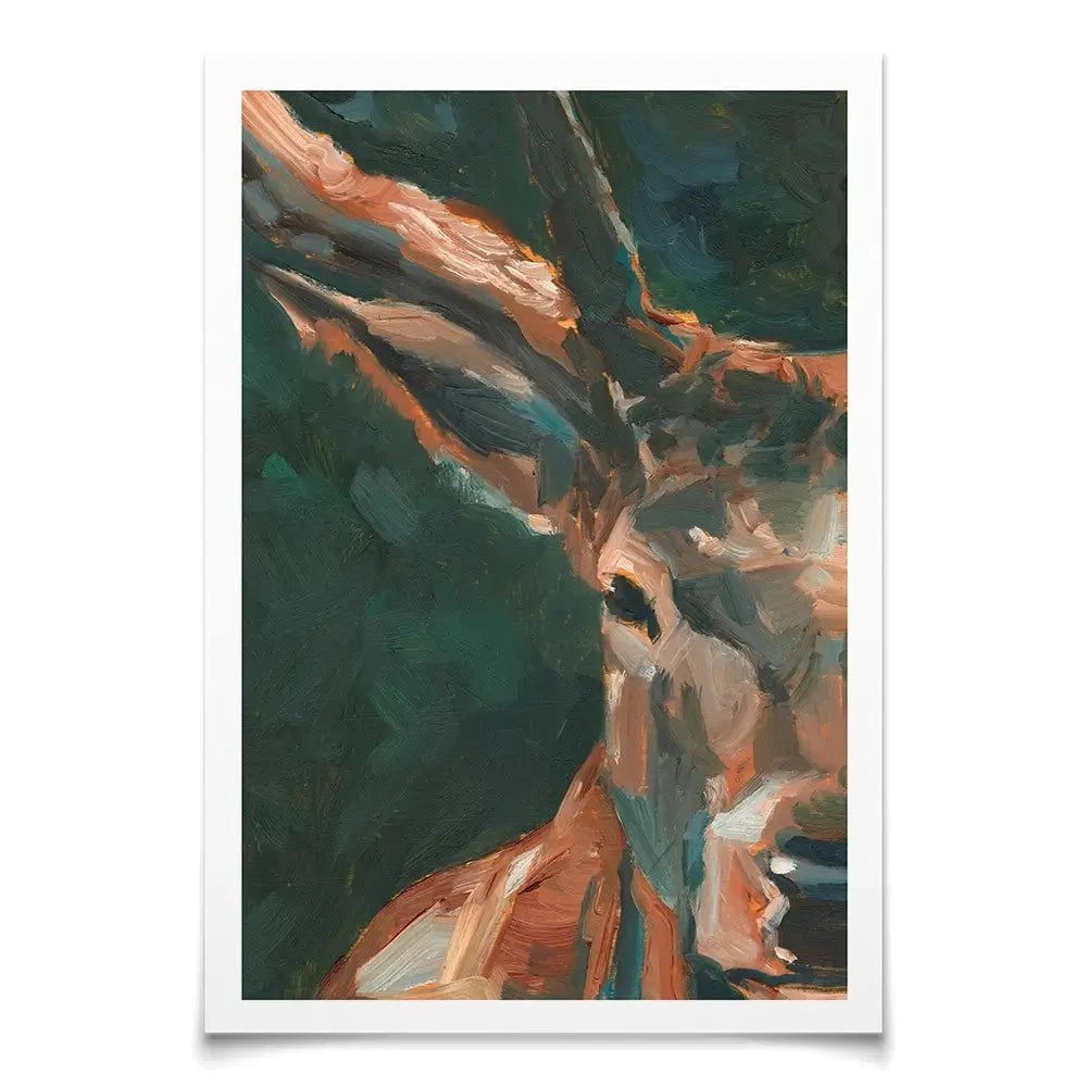 Cropped Western Study Art Print Cropped Western Study Art Print wall art product Ethan Harper