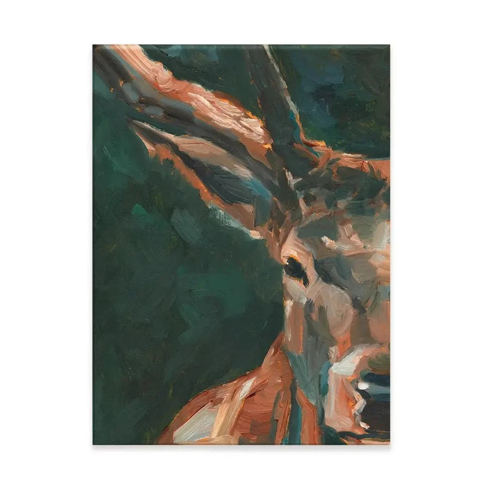 Cropped Western Study Canvas Print Cropped Western Study Canvas Print wall art product Ethan Harper