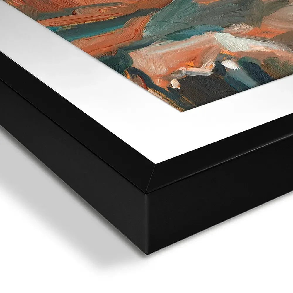 Cropped Western Study Framed Art Print Cropped Western Study Framed Art Print wall art product Ethan Harper