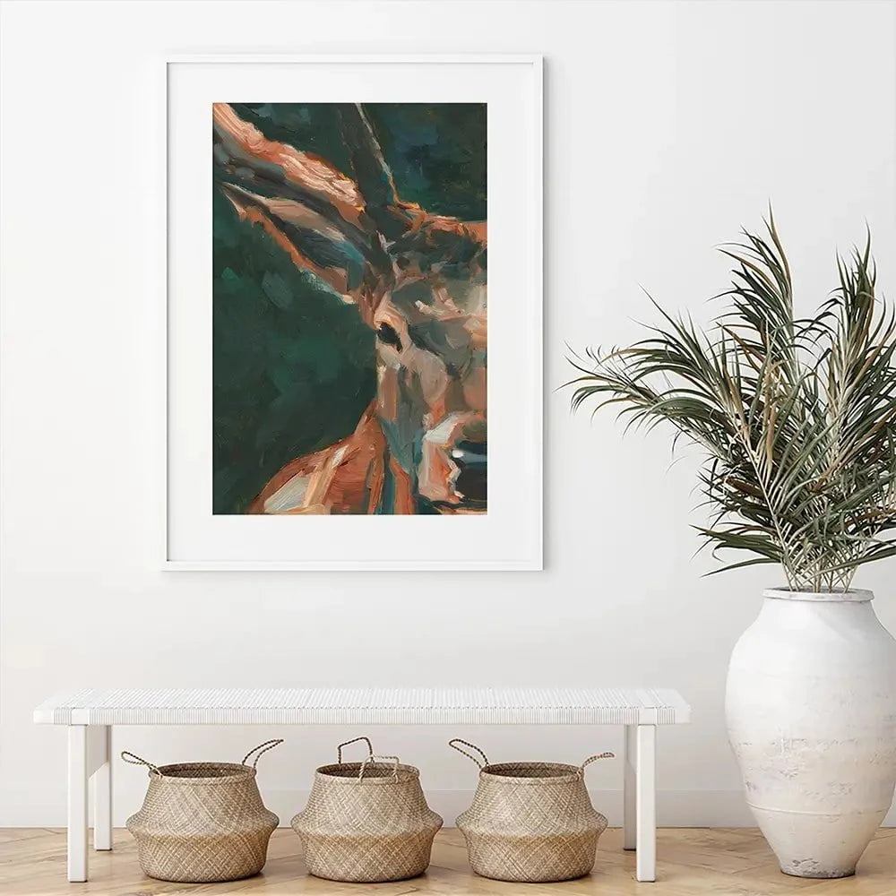 Cropped Western Study Framed Art Print Cropped Western Study Framed Art Print wall art product Ethan Harper