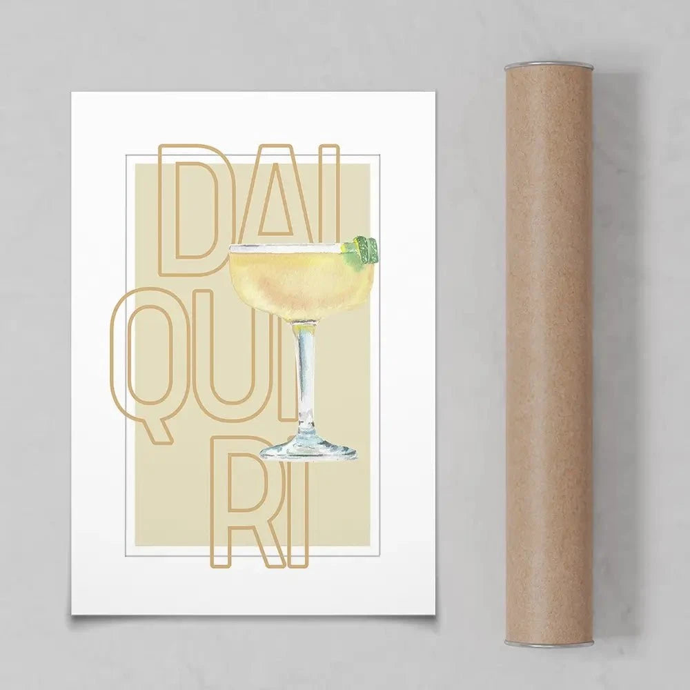 Daiquiri Art Print Daiquiri Art Print wall art product Art Print Shop