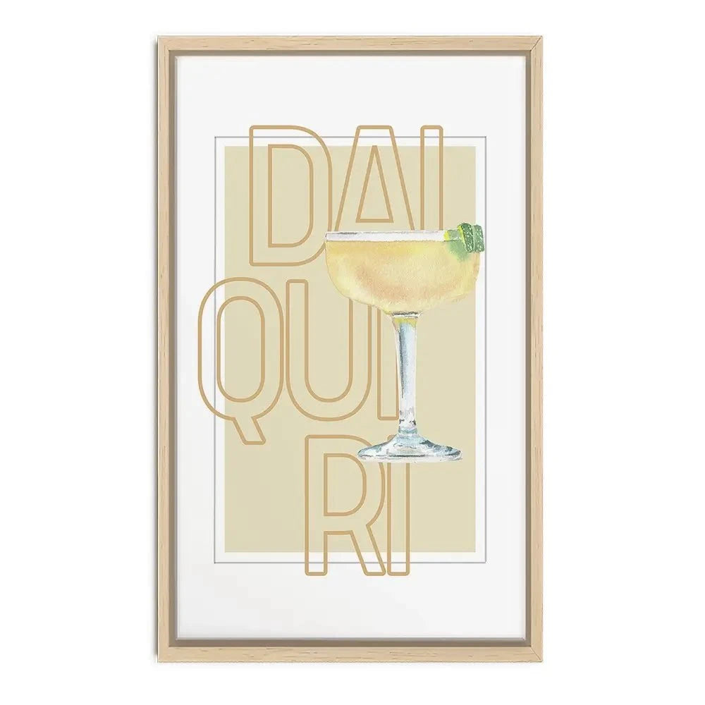 Daiquiri Canvas Print Daiquiri Canvas Print wall art product Art Print Shop