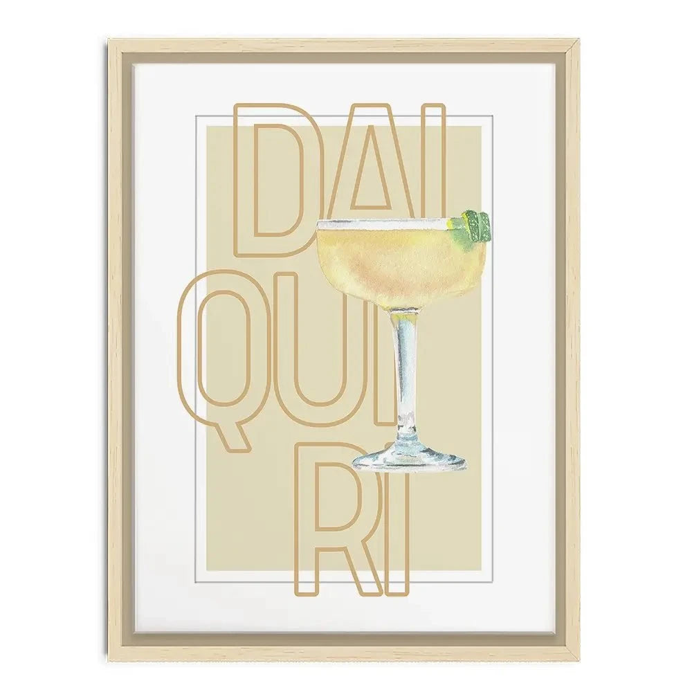 Daiquiri Canvas Print Daiquiri Canvas Print wall art product Art Print Shop