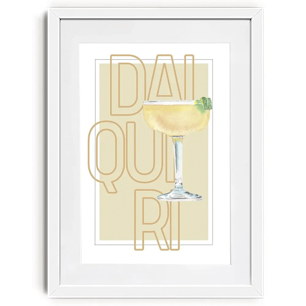 Daiquiri Framed Art Print Daiquiri Framed Art Print wall art product Art Print Shop