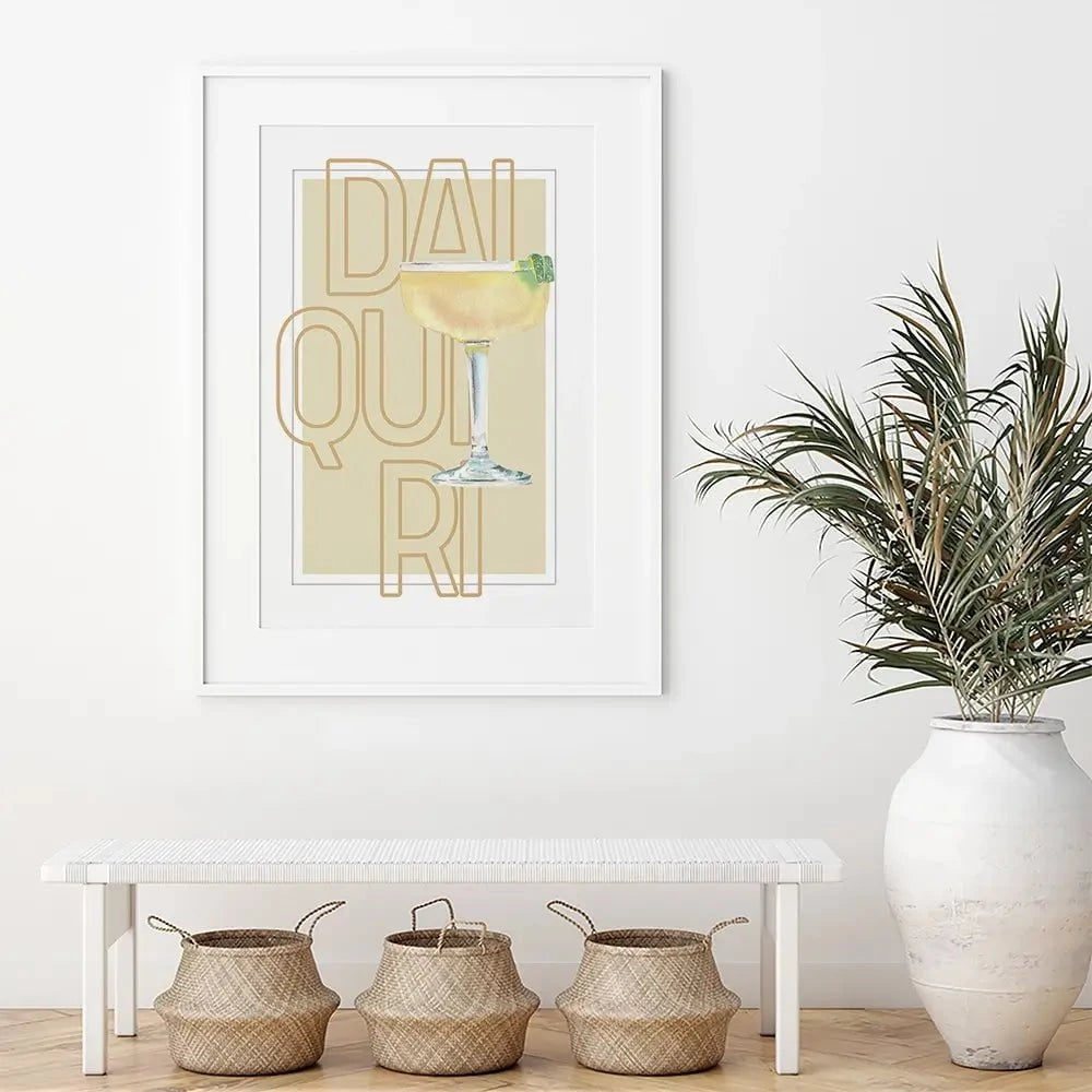 Daiquiri Framed Art Print Daiquiri Framed Art Print wall art product Art Print Shop