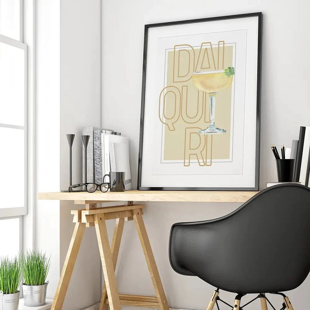 Daiquiri Framed Art Print Daiquiri Framed Art Print wall art product Art Print Shop