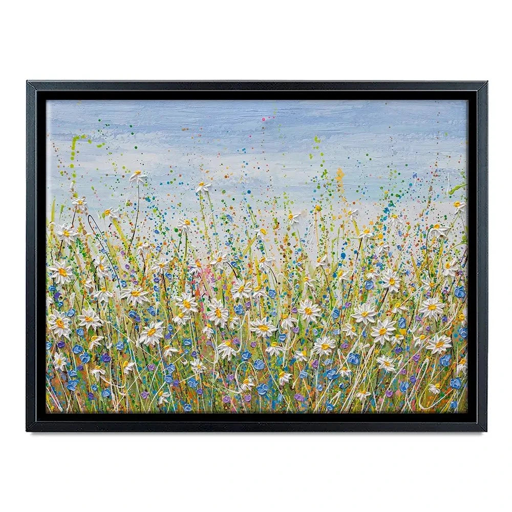 Daisies In July Canvas Print Daisies In July Canvas Print wall art product Olga Tkachyk