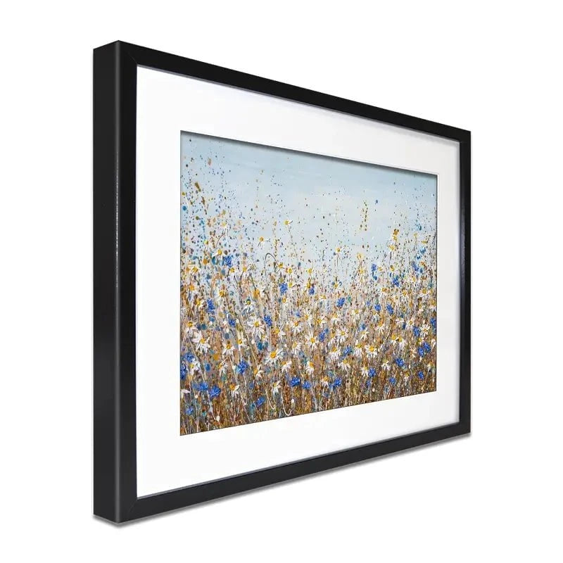 Daisies In September Framed Art Print Daisies In September Framed Art Print wall art product Olga Tkachyk