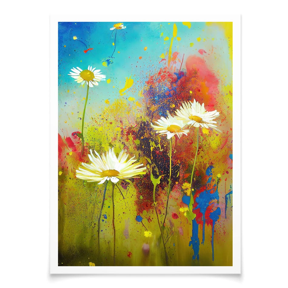 Daisy Adventures Art Print wall art product / Shutterstock