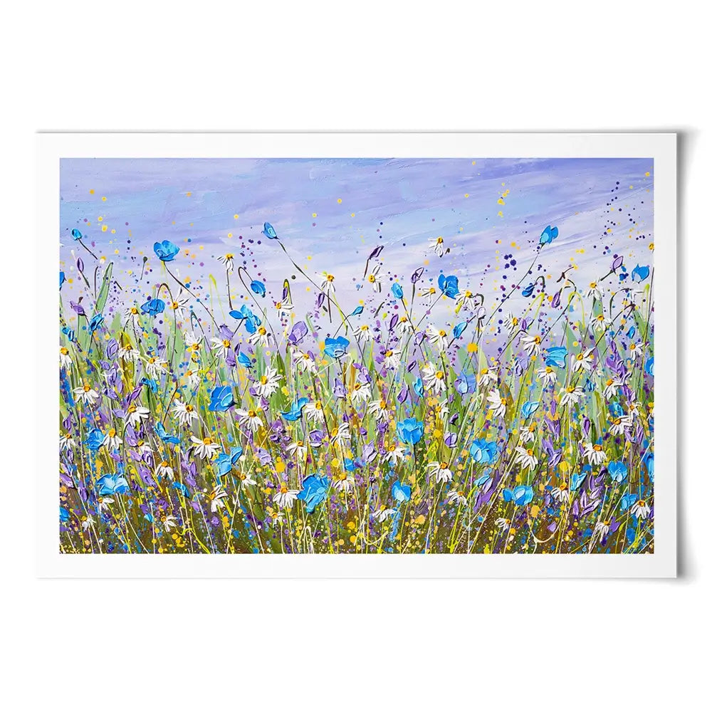 Daisy Dreams Art Print Daisy Dreams Art Print wall art product Olga Tkachyk