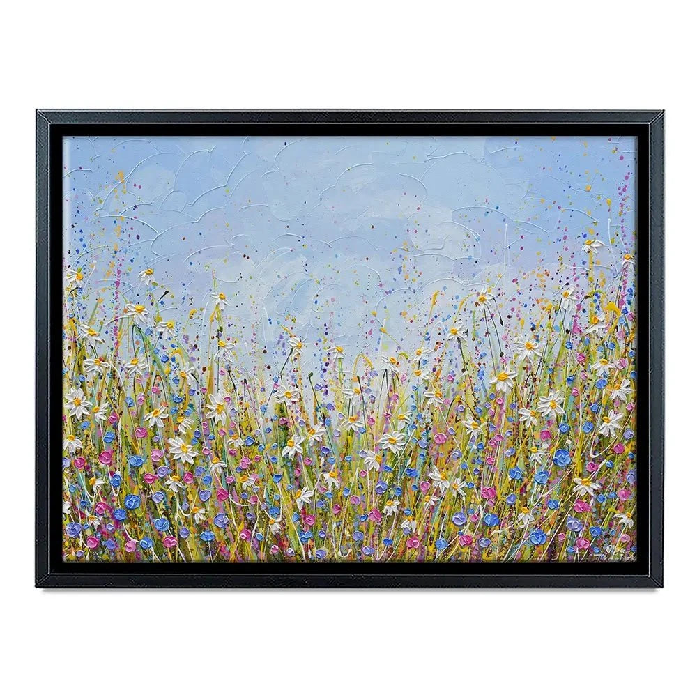 Daisy Joy Canvas Print Daisy Joy Canvas Print wall art product Olga Tkachyk