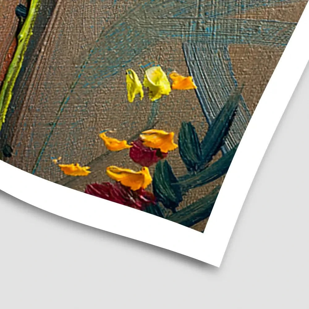 Daisy Oil Painting Art Print Daisy Oil Painting Art Print wall art product S-BELOV / Shutterstock