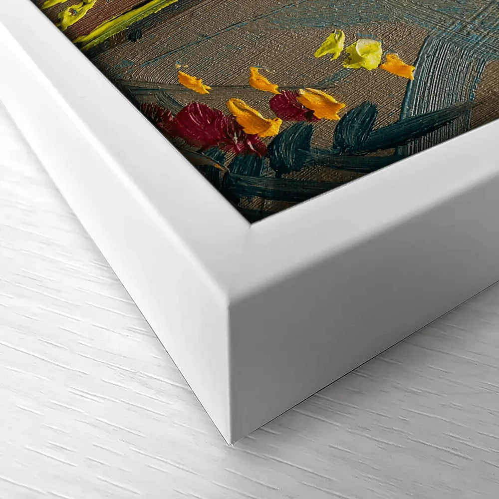 Daisy Oil Painting Canvas Print Daisy Oil Painting Canvas Print wall art product S-BELOV / Shutterstock