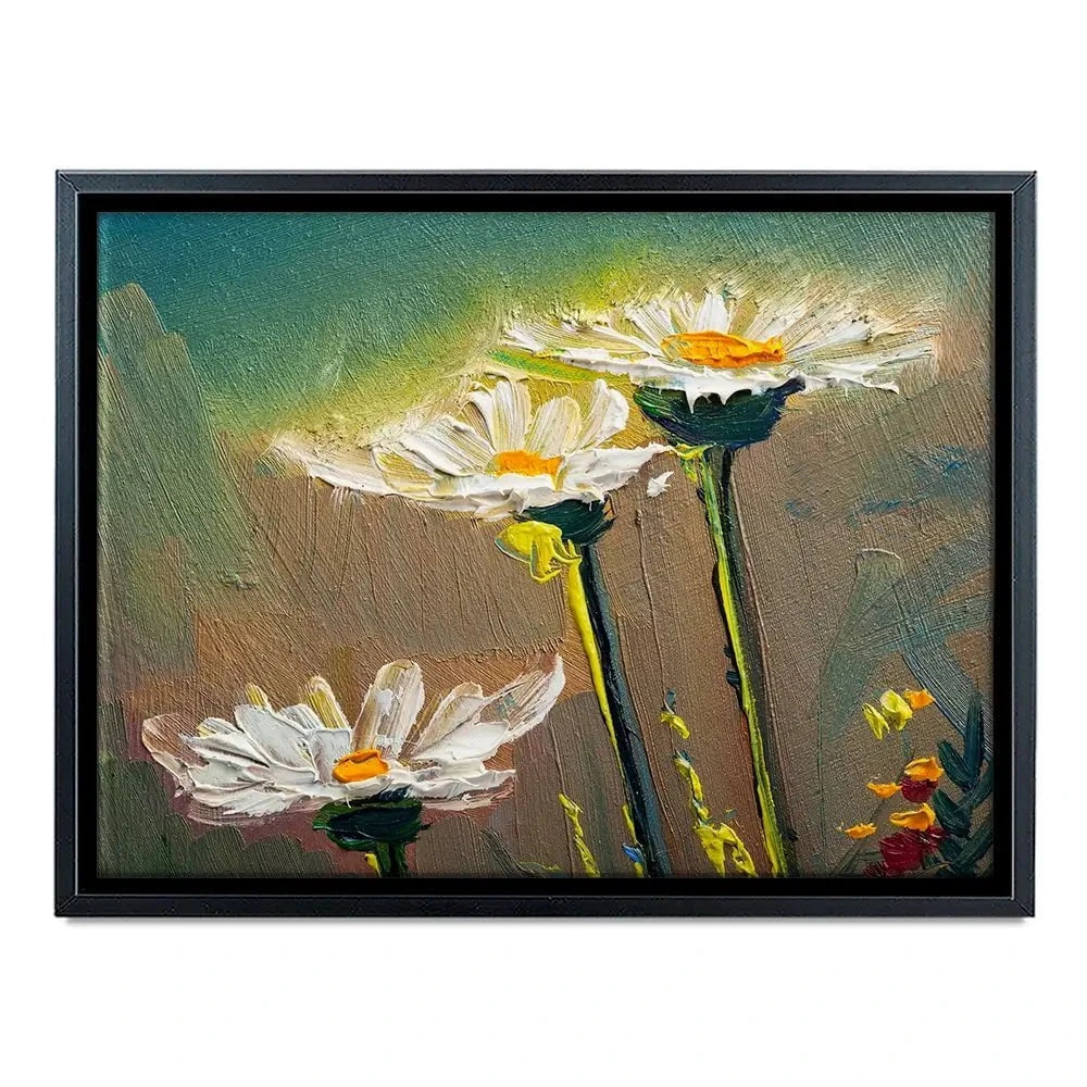 Daisy Oil Painting Canvas Print Daisy Oil Painting Canvas Print wall art product S-BELOV / Shutterstock