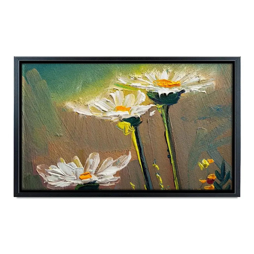 Daisy Oil Painting Canvas Print Daisy Oil Painting Canvas Print wall art product S-BELOV / Shutterstock