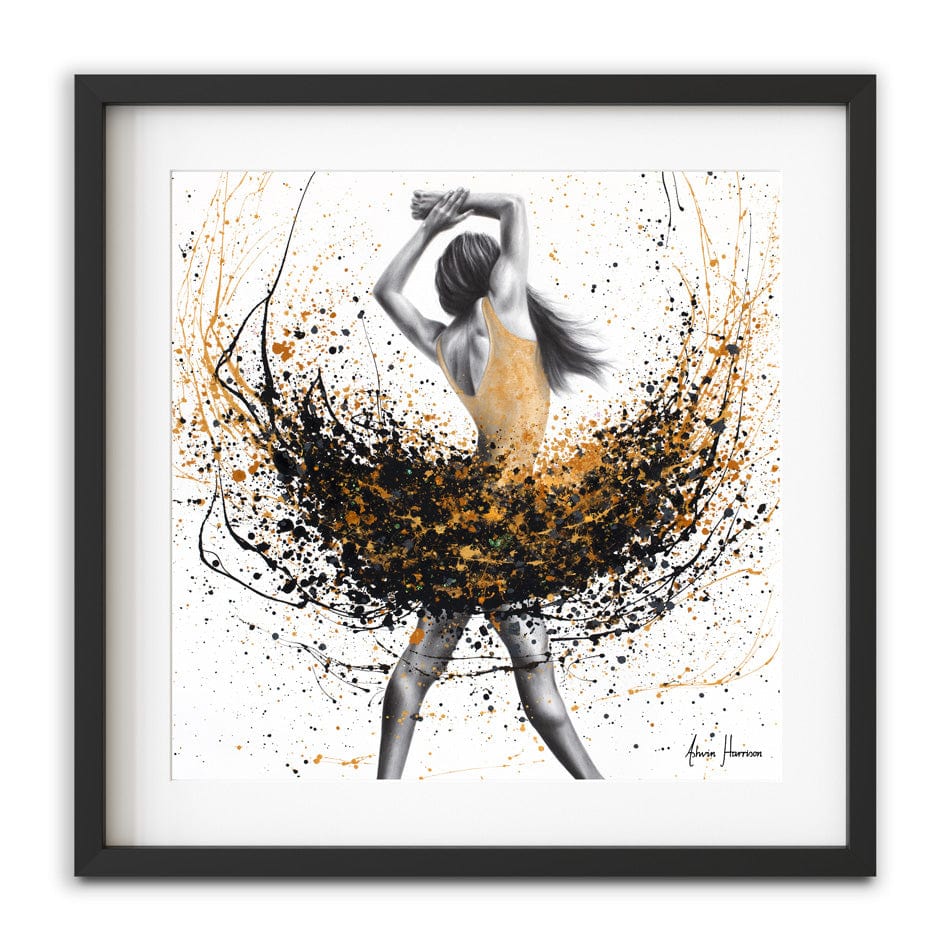 Dance Of Destiny Square Framed Art Print wall art product Ashvin Harrison