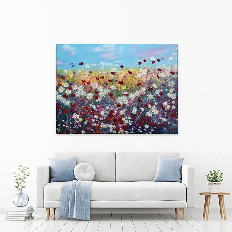 Dancing In The Breeze Canvas Print Dancing In The Breeze Canvas Print wall art product Laure Bury