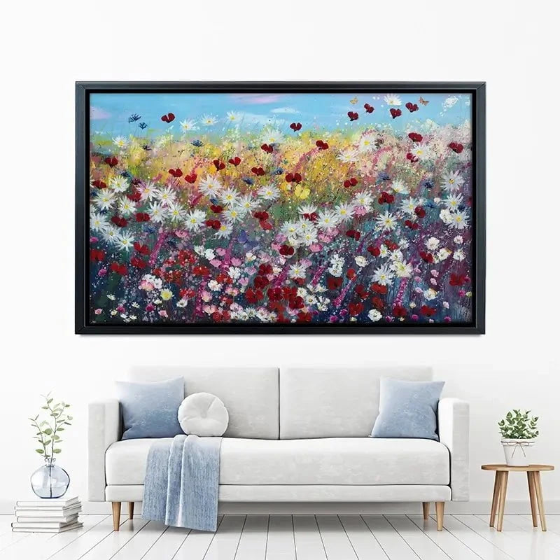 Dancing In The Breeze Canvas Print Dancing In The Breeze Canvas Print wall art product Laure Bury