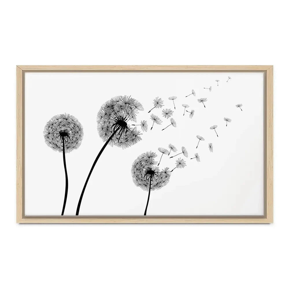 Dandelions Canvas Print Dandelions Canvas Print wall art product Pavlo S / Shutterstock