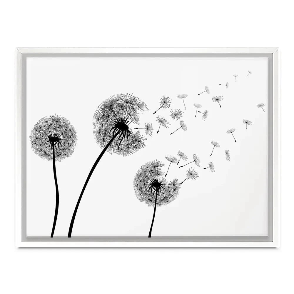 Dandelions Canvas Print Dandelions Canvas Print wall art product Pavlo S / Shutterstock