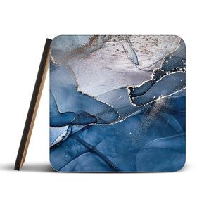 Dark Blue Marble Coaster Set Dark Blue Marble Coaster Set | Dark Blue Marble Designer Coaster Set wall art product djero.adlibeshe yahoo.com / Shutterstock