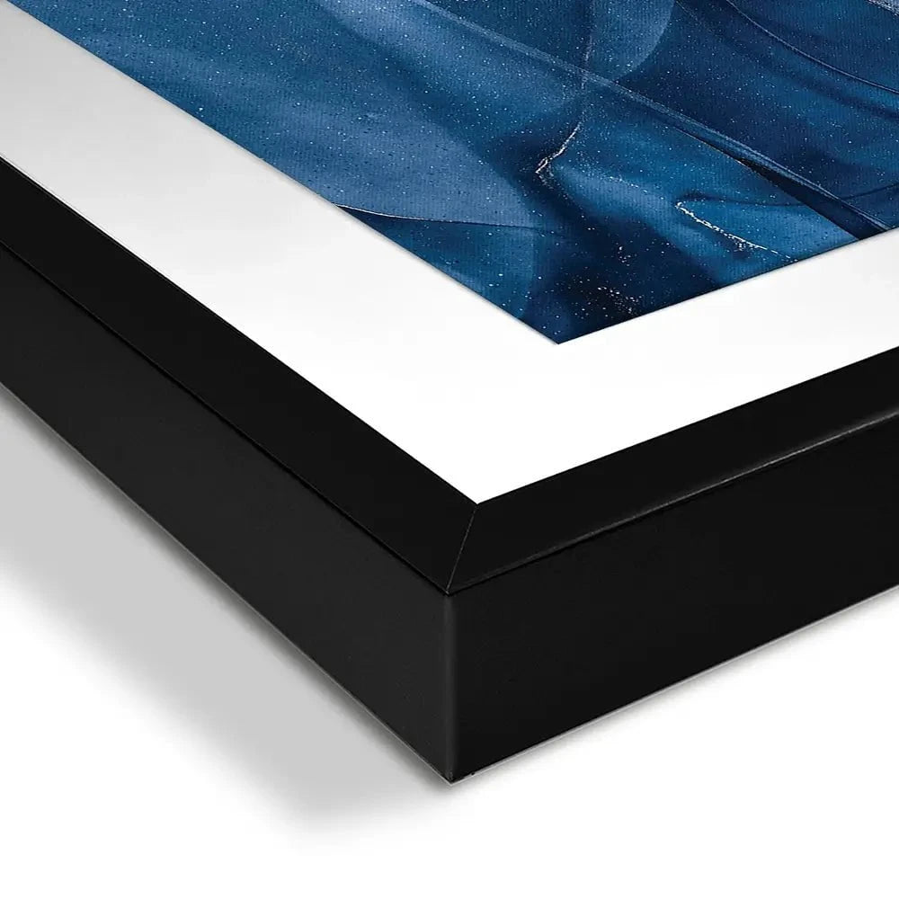 Dark Blue Marble Framed Art Print Dark Blue Marble Framed Art Print wall art product djero.adlibeshe yahoo.com / Shutterstock