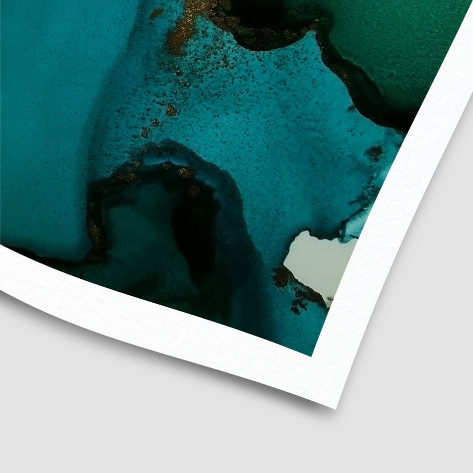 Dark Green Marble Art Print wall art product coldsun777 / Shutterstock
