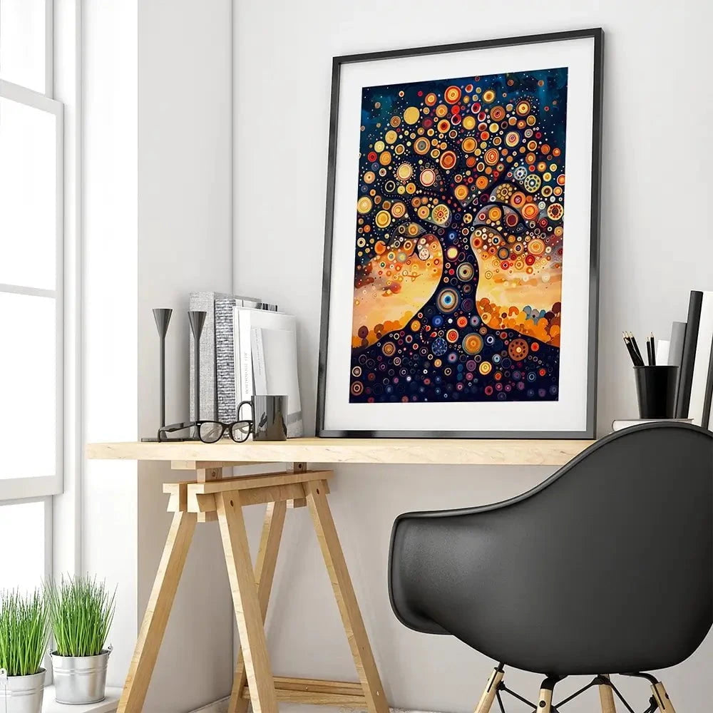 Dark Tree Framed Art Print Dark Tree Framed Art Print wall art product David Alexander Elder