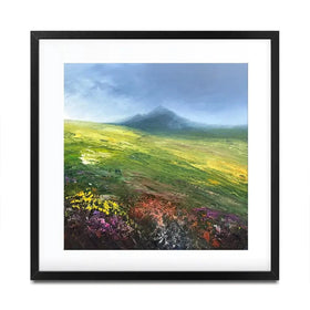 Dartmoor Walk Square Framed Art Print Dartmoor Walk Square Framed Art Print wall art product Laure Bury