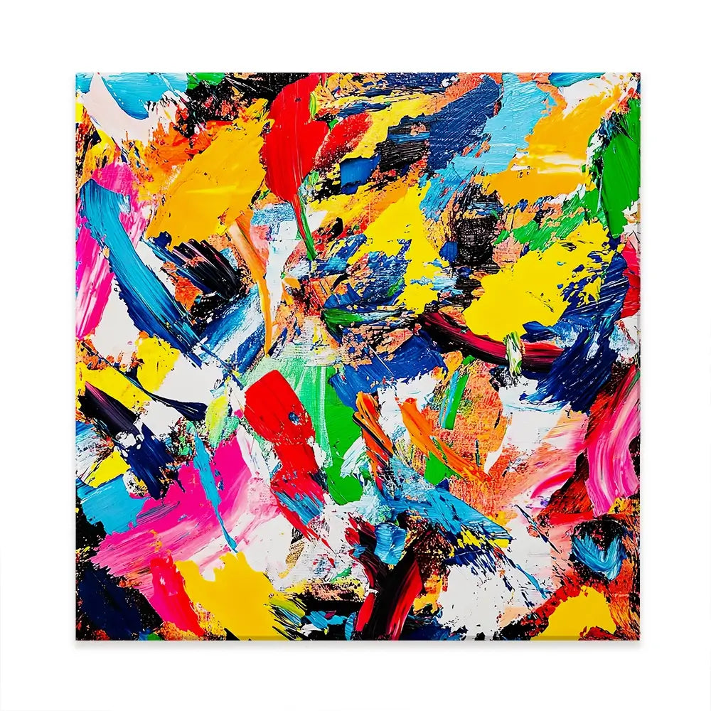 Dashed Square Canvas Print Dashed Square Canvas Print wall art product Violeta Allaberdieva