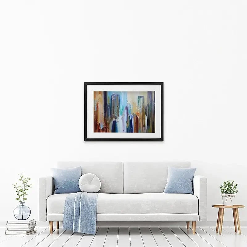 Day Off Framed Art Print Day Off Framed Art Print wall art product Ekaterina Ermilkina