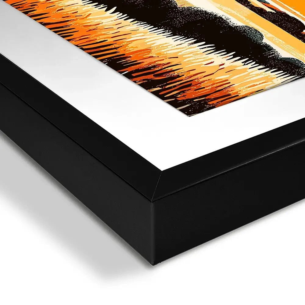 Days End Framed Art Print Days End Framed Art Print wall art product P & M Print Gallery
