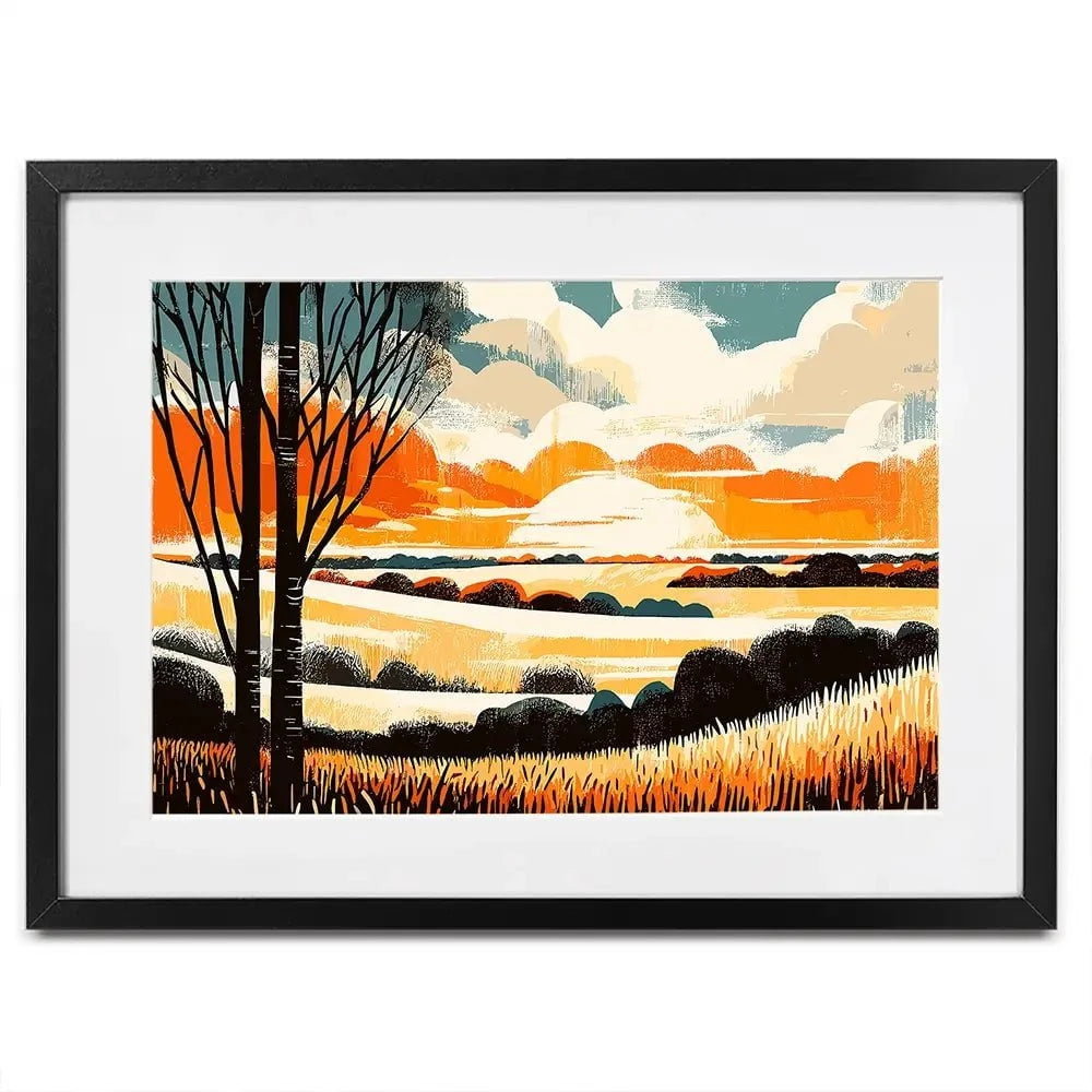 Days End Framed Art Print Days End Framed Art Print wall art product P & M Print Gallery