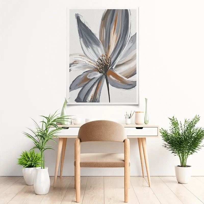 Decorative Flower Art Print Decorative Flower Art Print wall art product Muzi pear studio / Shutterstock