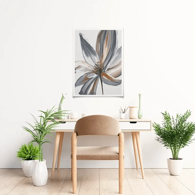 Decorative Flower Art Print Decorative Flower Art Print wall art product Muzi pear studio / Shutterstock