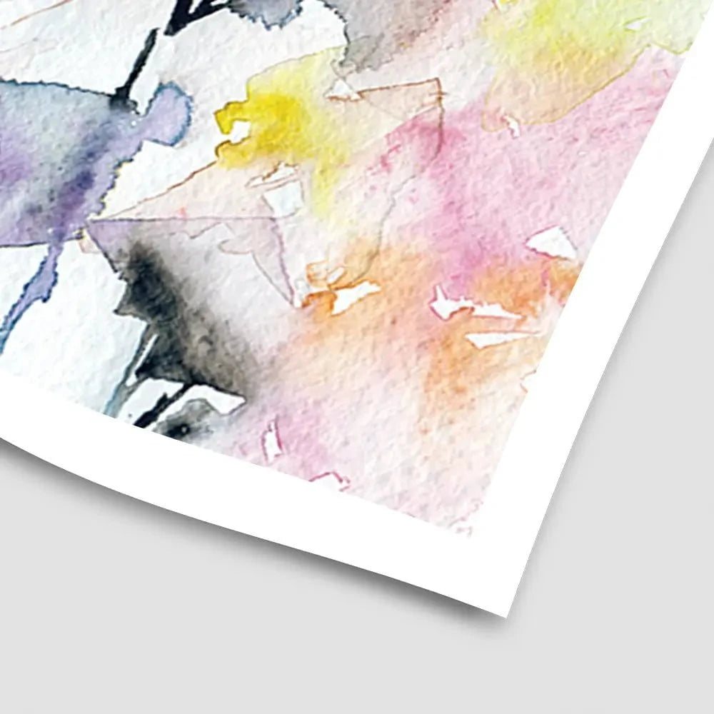 Delicate Floral Watercolour Art Print Delicate Floral Watercolour Art Print wall art product Oaurea / Shutterstock