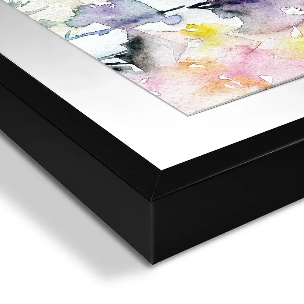 Delicate Floral Watercolour Framed Art Print Delicate Floral Watercolour Framed Art Print wall art product Oaurea / Shutterstock