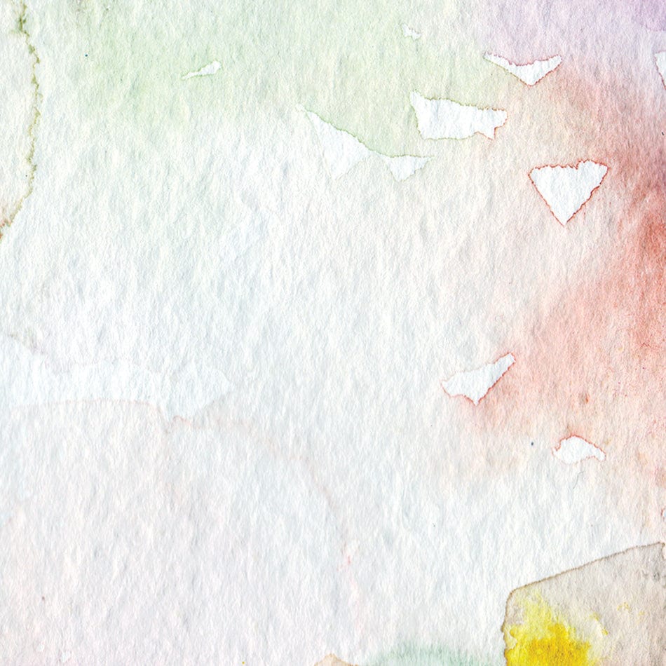 Delicate Floral Watercolour Square Canvas Print wall art product Oaurea / Shutterstock