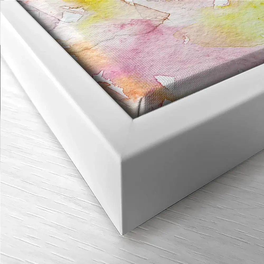 Delicate Floral Watercolour Trio Canvas Print Delicate Floral Watercolour Trio Canvas Print wall art product Oaurea / Shutterstock