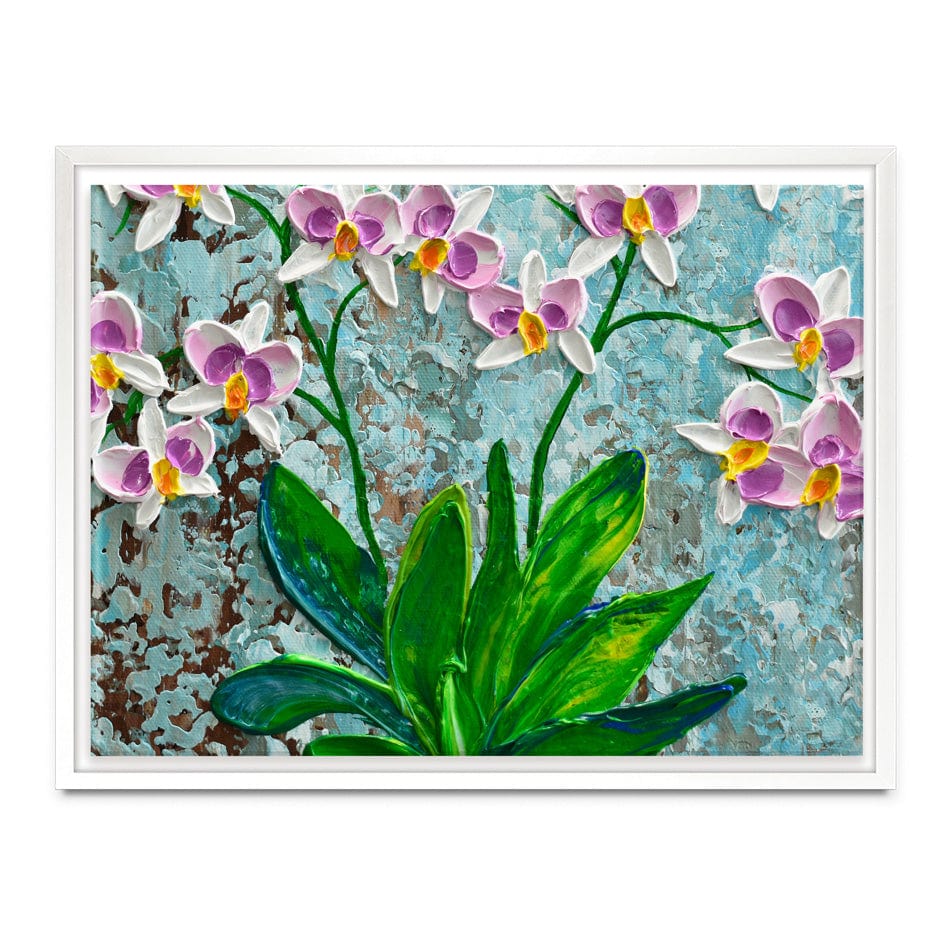 Delicate Orchids Canvas Print wall art product Olga Tkachyk