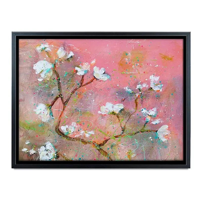 Delicate Pink Blossoms Canvas Print Delicate Pink Blossoms Canvas Print wall art product Studio Paint-Ing